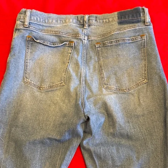 Abercrombie & Fitch Blue Ankle Jeans - Picture 3 of 4